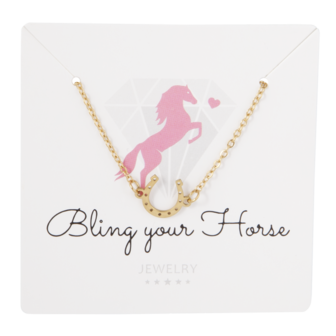 Armband Horse Shoe Gold