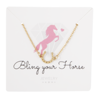 Armband Horse Shoe Gold